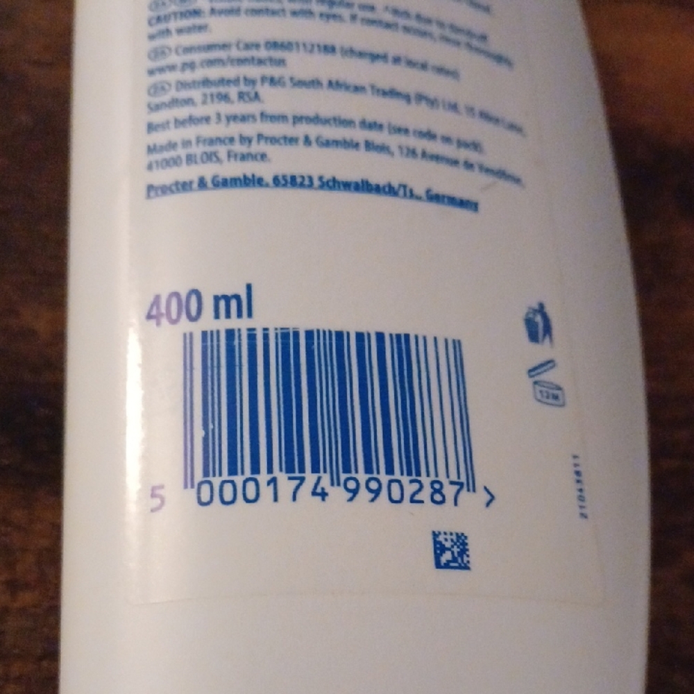 Rare! Menthol Fresh Head & Shoulders Anti-Dandruff Shampoo 13.5 oz - Picture 7 of 8
